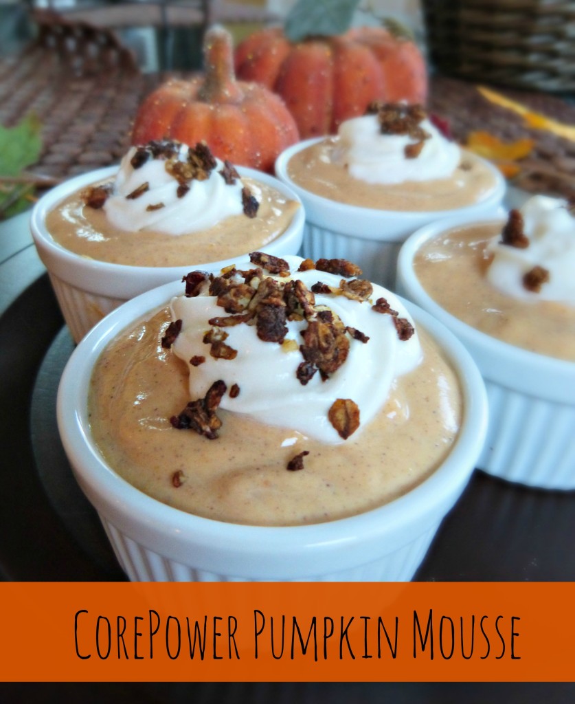 CorePower Pumpkin Mousse