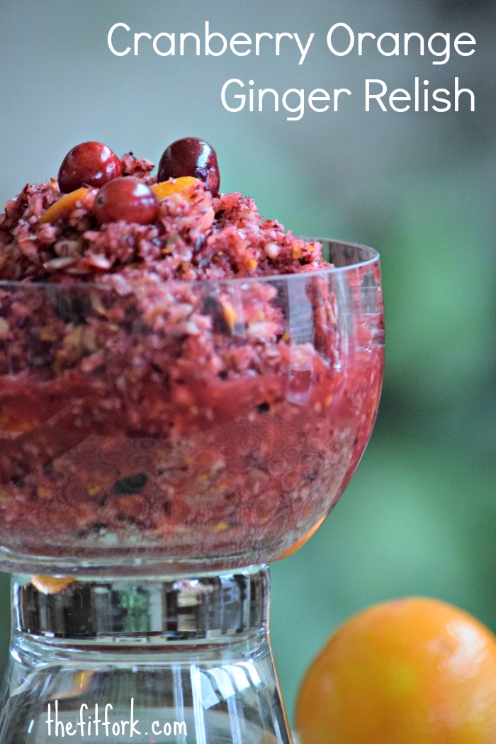 Cranberry Orange Ginger Relish & #StackandSnap Food Processor #Giveaway ...