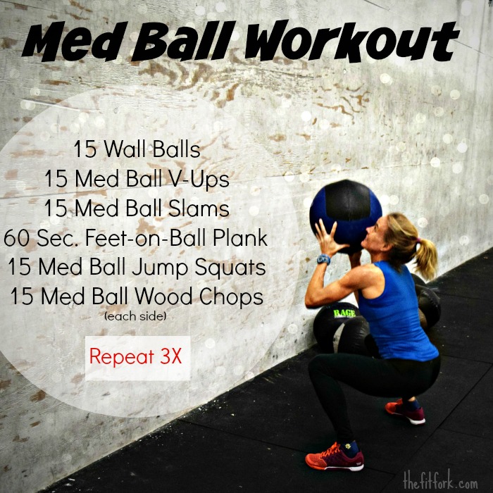 Med Ball Workout + New Favorite Protein Bar BUPbars