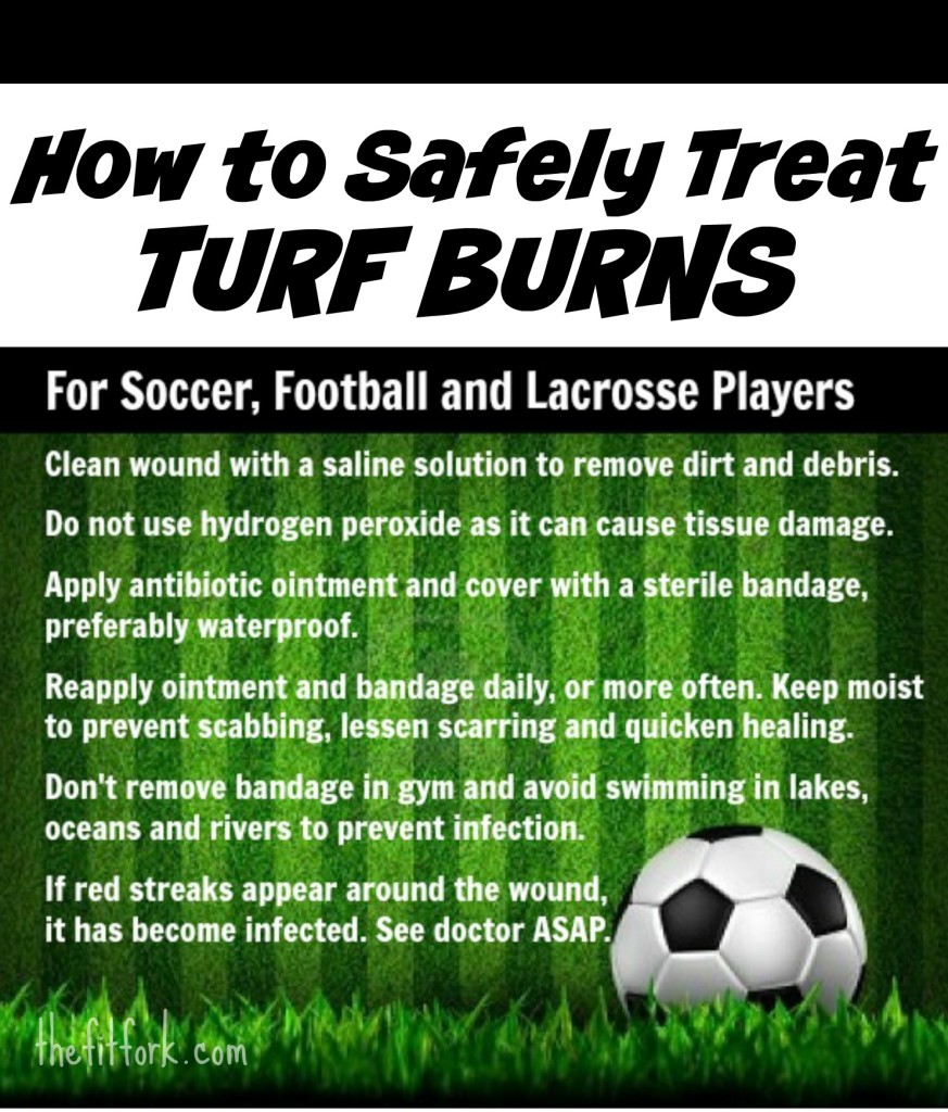 best way to heal turf burn