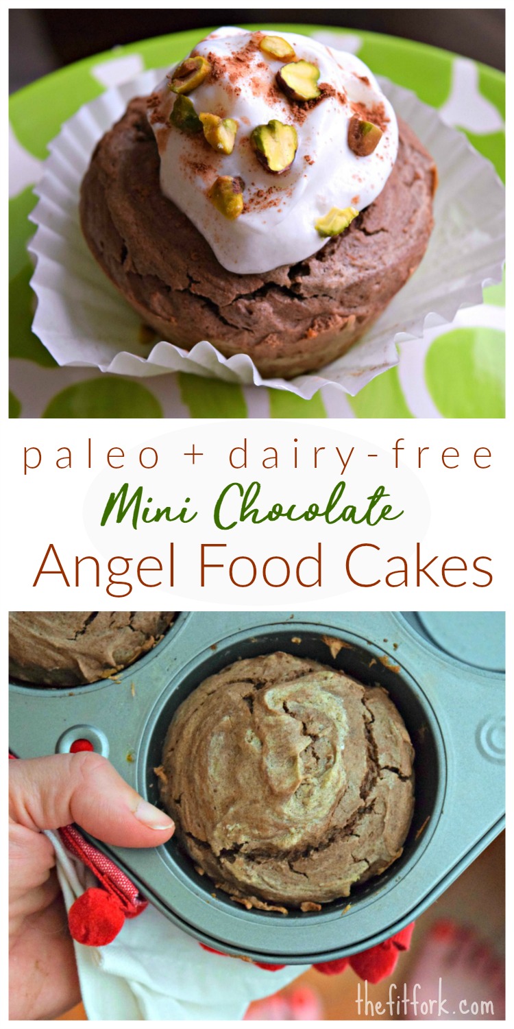 paleo chocolate angel food cake