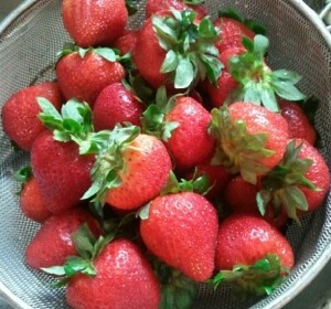 strawberry rinse