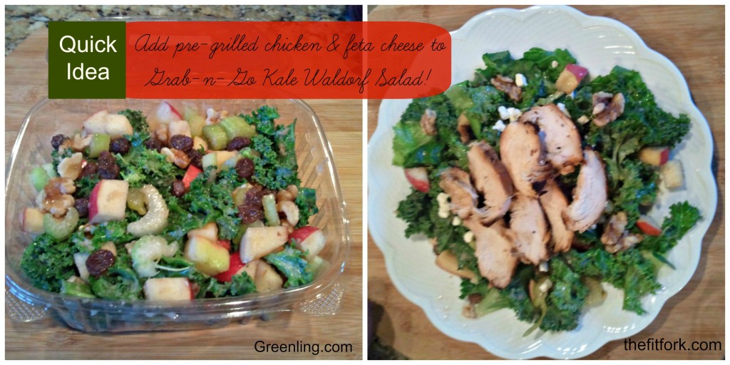 grab and go greenling kale waldorf collage