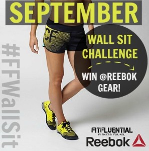 fitfluential wall sit challenge