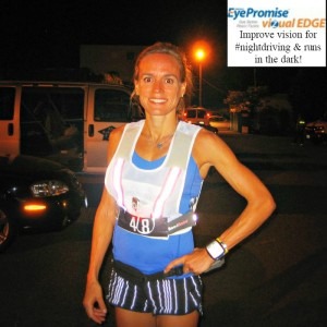 Jennifer Fisher Hood To Coast Relay - @EyePromise VizualEdge for night running