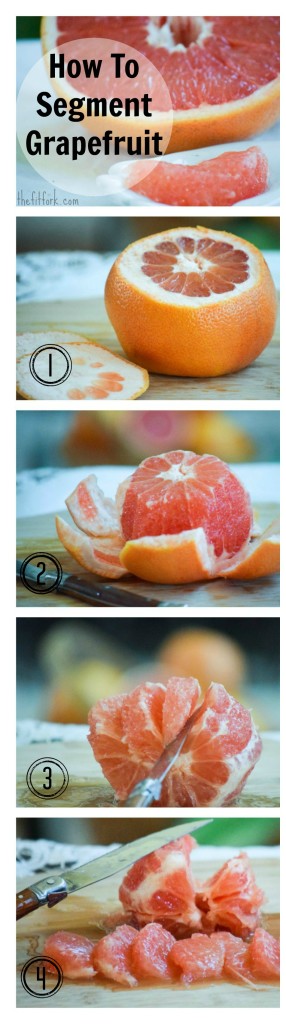 How To Segment Grapefruit - numbered-  TheFitFork.com