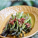 Olive Oil Roasted Asparagus with Almonds