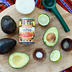 RO*TEL's Rockin' Guac -- this avocado guacamole is easy to make and delicious!