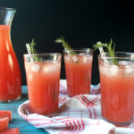 Rosemary Watermelon Lemonade