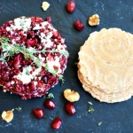 Blue Cheese Pomegranate and Quinoa Caviar