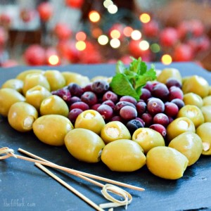 Holiday Olive Tray