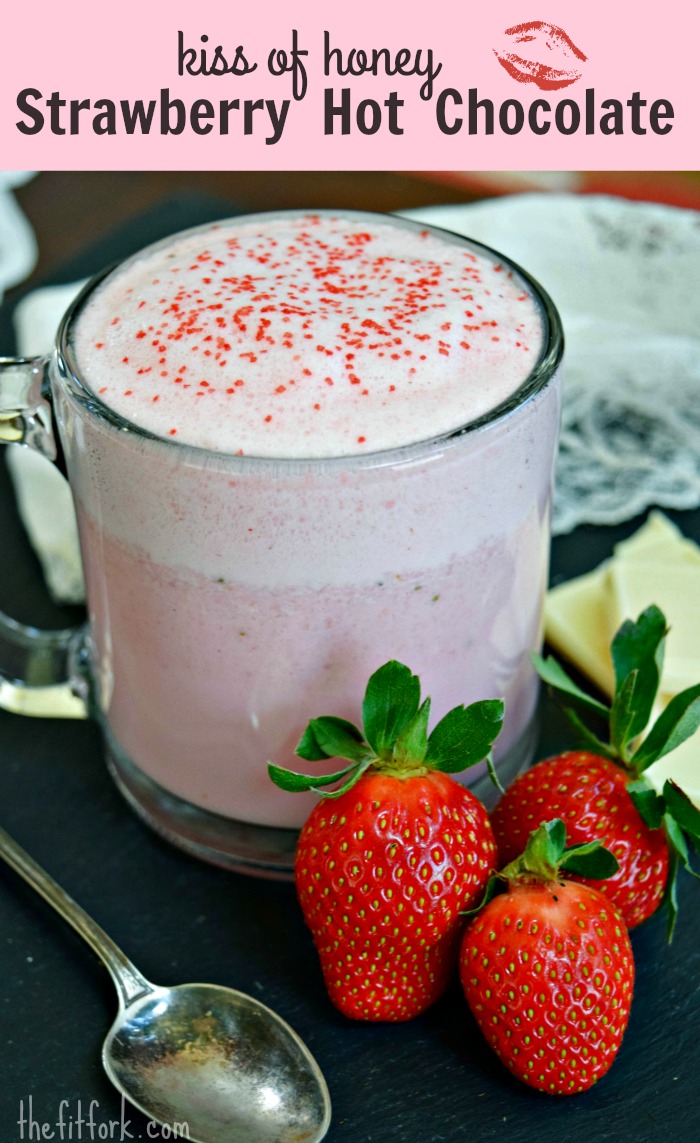 Kiss of Honey Strawberry Hot Chocolate #BeeSweet + Giveaway ...