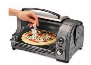 Hamilton Beach 4 Slice Easy Reach™ Toaster Oven with Roll-Top Door