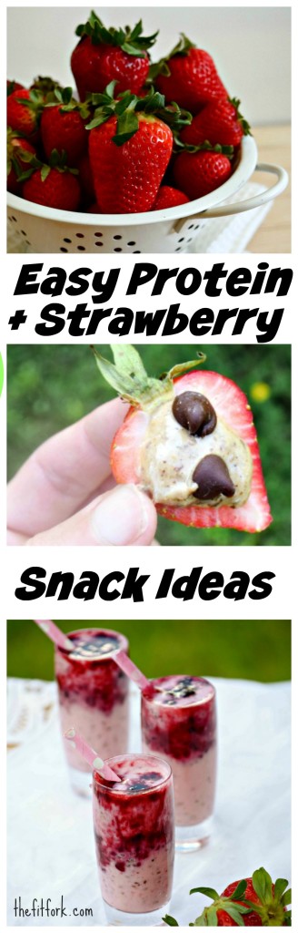 Easy Protein and Strawberry Snack Ideas