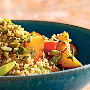 Cracked Wheat Salad with Nectarines