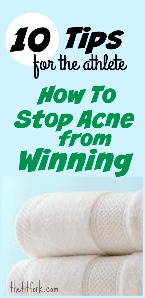 10 Tips for the Athlete - How to Stop Exercise Acne from Wnning