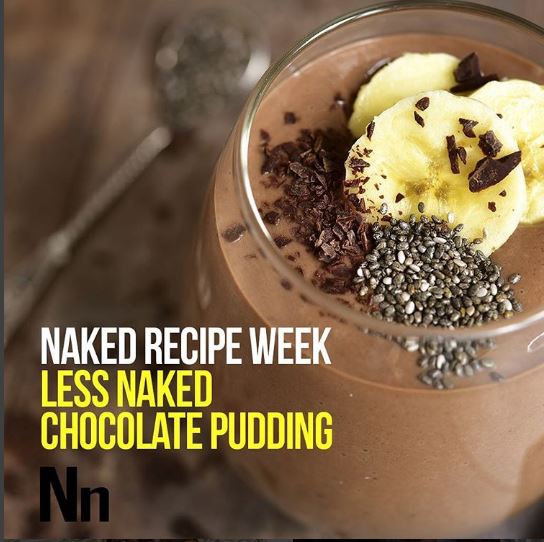 Less Naked Chocolate Pudding