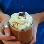 Sleepy Cherry Hot Chocolate features tart cherry juice and almond milk that both help to promote sleep. Additionally, carob powder instead of cocoa power keeps it caffeine free