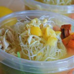 Meal Prep for Lemon Ginger Chicken Noodle Soup