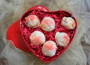 Strawberry Protein Truffle Now in Valentine Tin