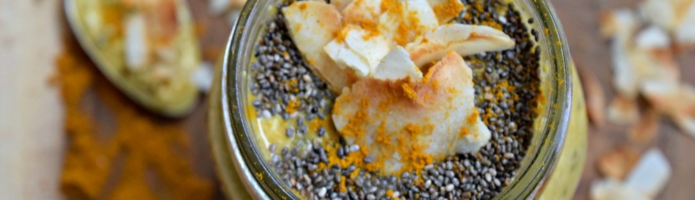 Toasted Coconut Turmeric and Ginger Overnight Oats are a hearty, healthy and healing breakfast. Perfect for meal prepping and morning meals on the go!