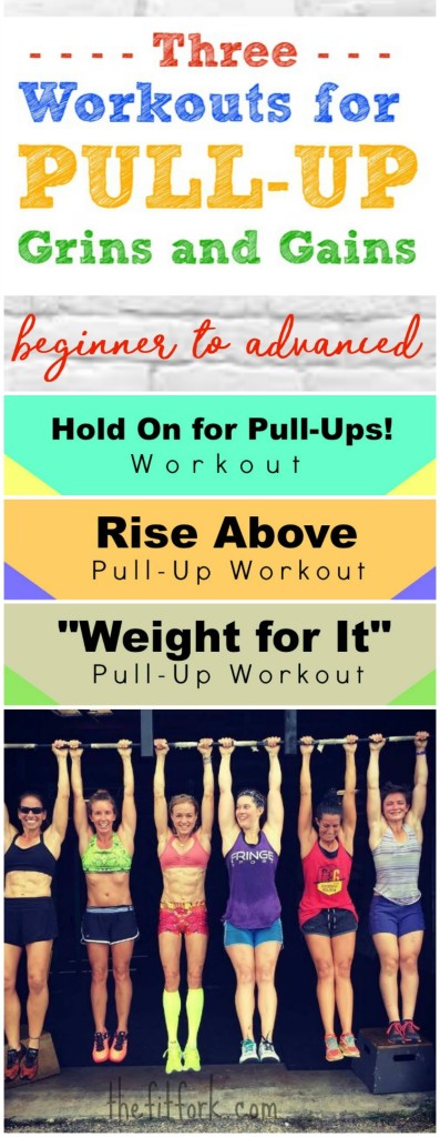 Three Pull-Up Workouts for Grins and Upper Body Strength Gains. Try one of these workouts, something for beginners and advanced.