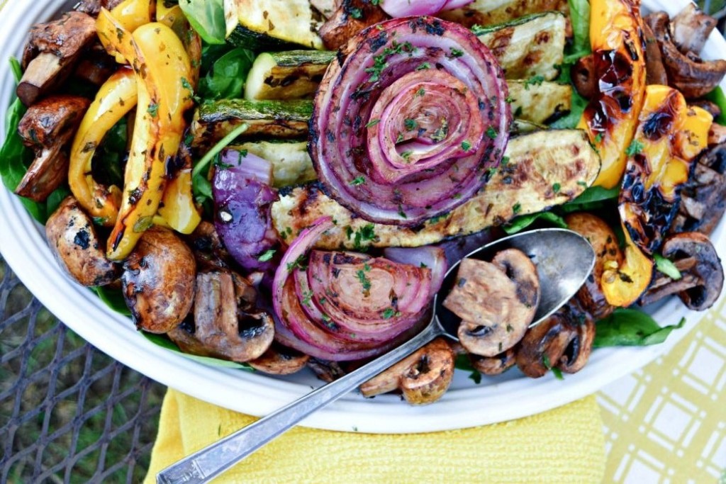 Platter of Grilled Vegetables