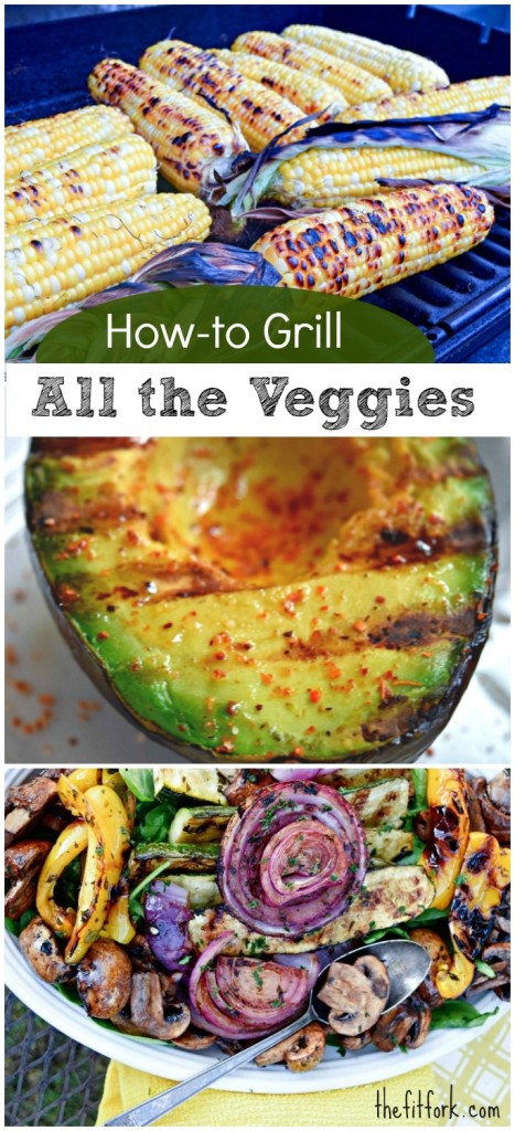 Learn how to grill all the vegetables to pair with your summer meals. Everything from grilled corn, zucchini, eggplant, tomatoes, onions, mushrooms -- even lettuce and corn.