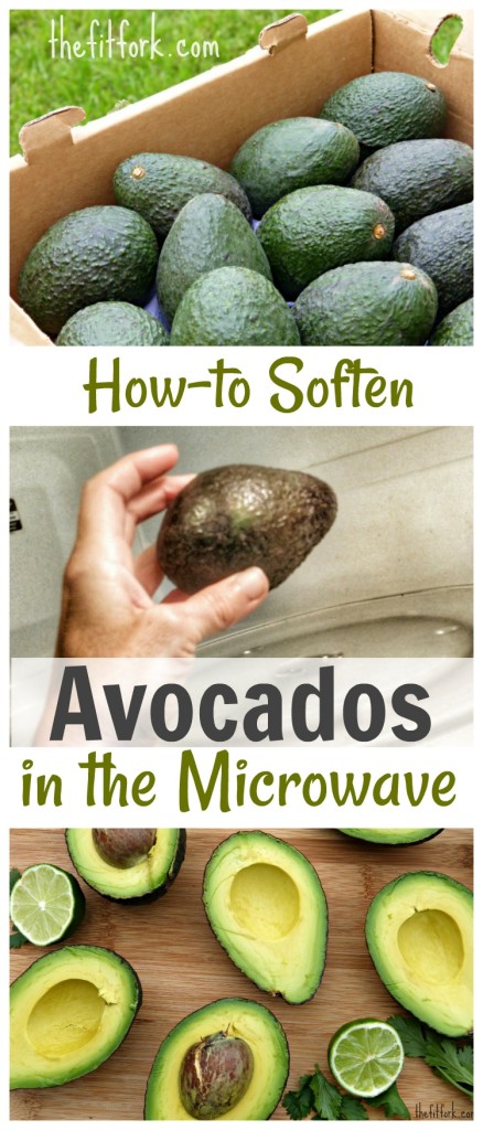 How to Soften an Avocado in the Microwave! | thefitfork.com