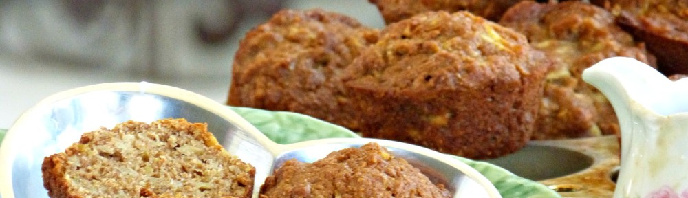 Vegan Chai Apple Muffins