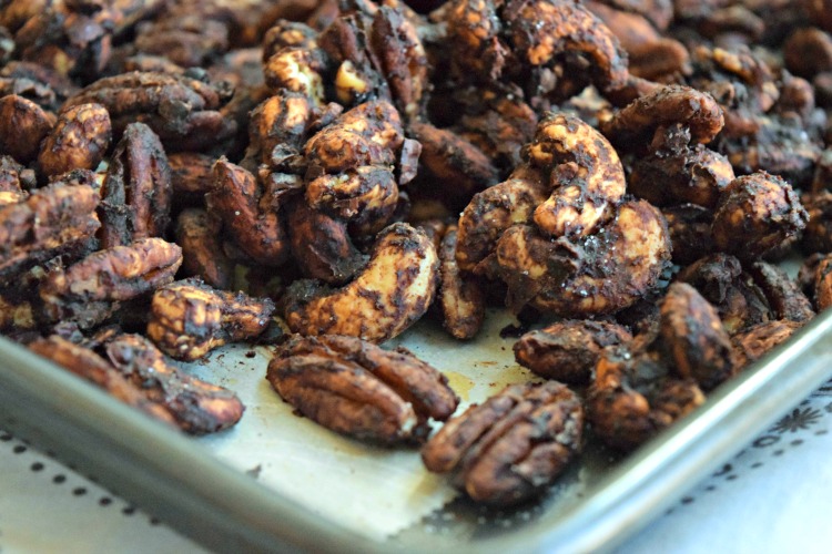 Cocoa Chai Spiced Nuts