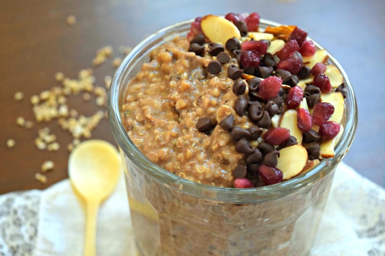 Chocolate Peanut Butter Protein Power Oats