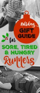 Holiday Gift Guide for Sore, Tired and Hungry Runners - find an ahhhhhh-some gift for the marathon runners and fitness enthusiasts on your list.