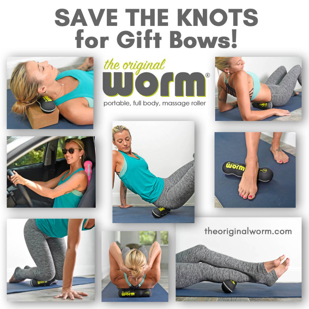 Use Code FITFORK25 for 25% off at theoriginalworm.com - Holiday Gift Guide for Sore, Tired, Hungry Runners