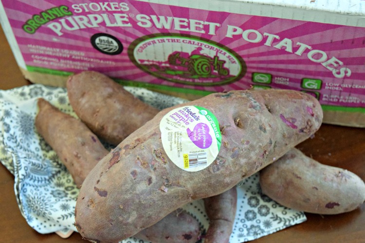 Organic Stokes Purple Sweet Potatoes thefitfork.com