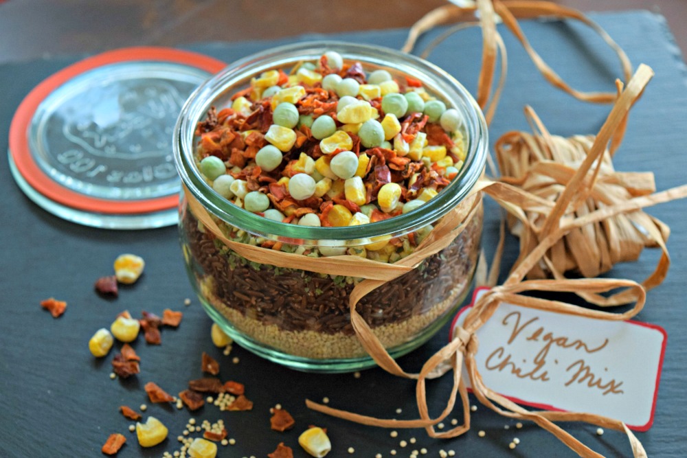 No Beans No Bull Chili Mix is a great meal prep idea for busy nights. It's a nice plant based vegetarian alternative to chili with beef or other meat.