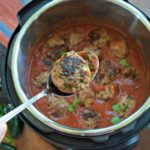 Beef Enchilada Instant Pot Meatballs