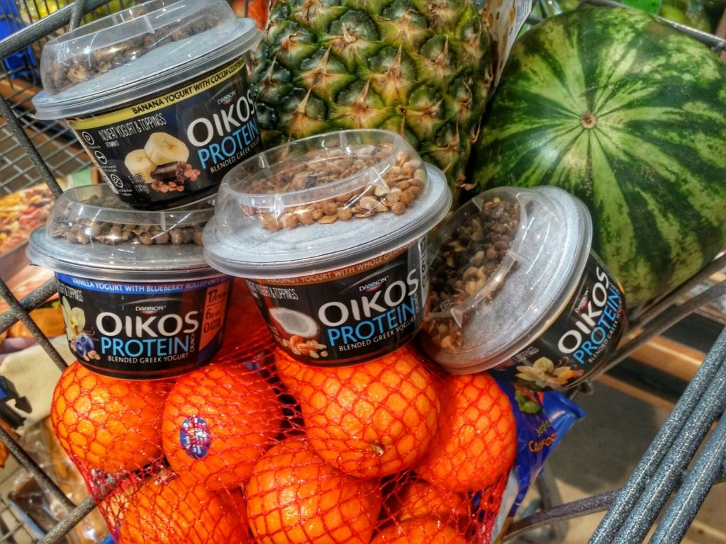 Dannon Okios Crunch Greek yogurt
