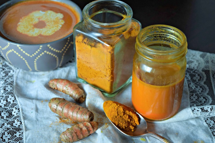 Turmeric -- whole, juiced and ground spice