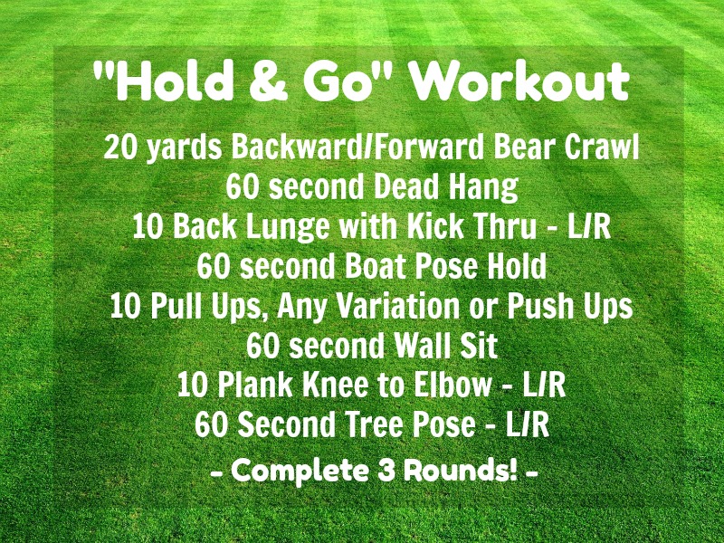 Hold & Go Workout