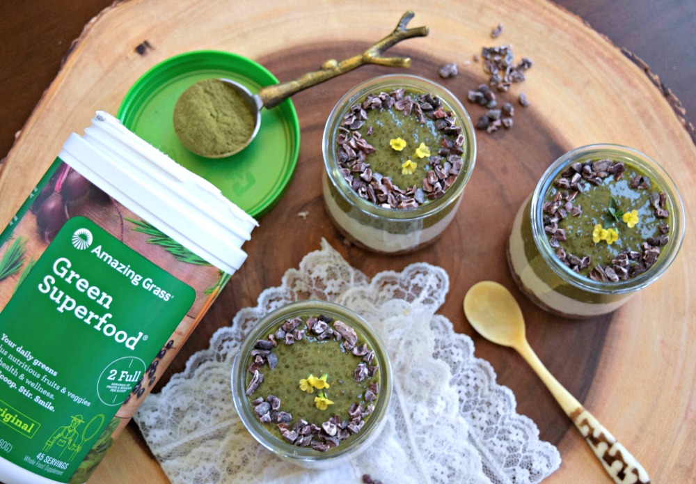 No Bake Green Chia Protein Cheesecakes are an easy, high-protein recipe for breakfast, dessert or snack time. 