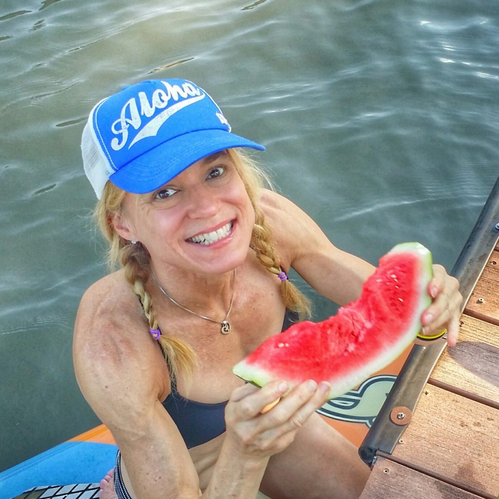 jennifer fisher thefitfork watermelon lake austin 