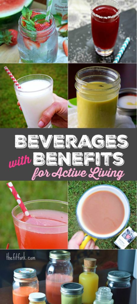 Boost your nutrition and help performance and recovery from running and sports with these beverages with benefits! 