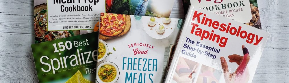 Healthy Cookbooks and Fitness Reads -