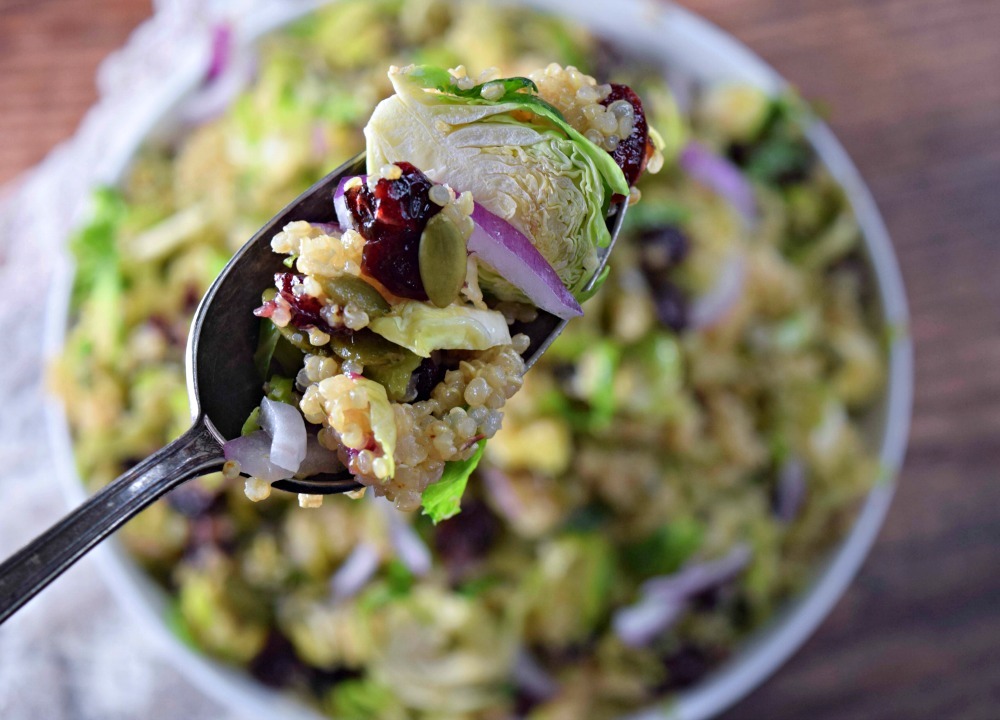 Autumn Crunch Quinoa Salad with Apple Cider Vinaigrette