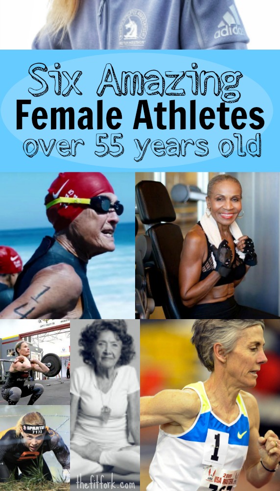 Six Amazing Female Athletes Over 55