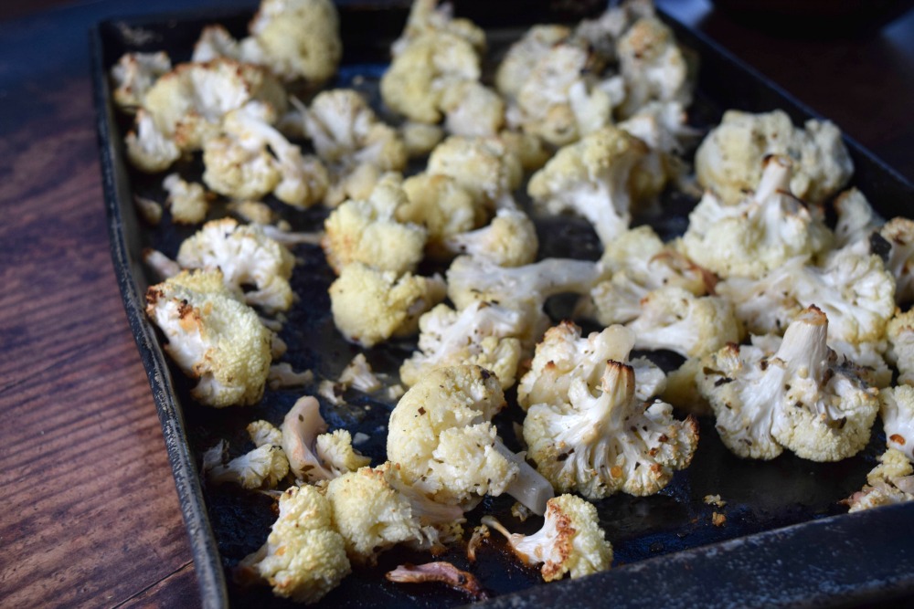 Cauliflower is a great source of fiber in a low carb diet