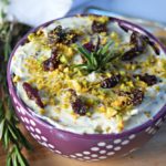 Blue Cheese Cherry Pistachio Spread - low carb and keto friendly