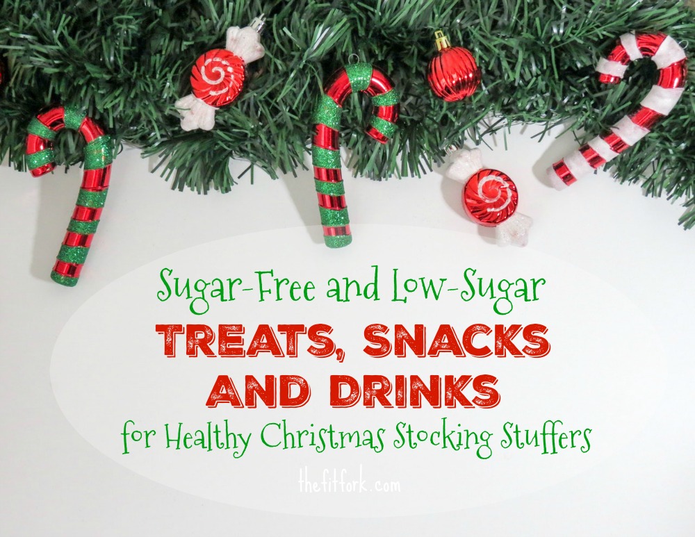 Sugar Free Treats Snacks and Drinks for Healthy Christmas Stocking Stuffers
