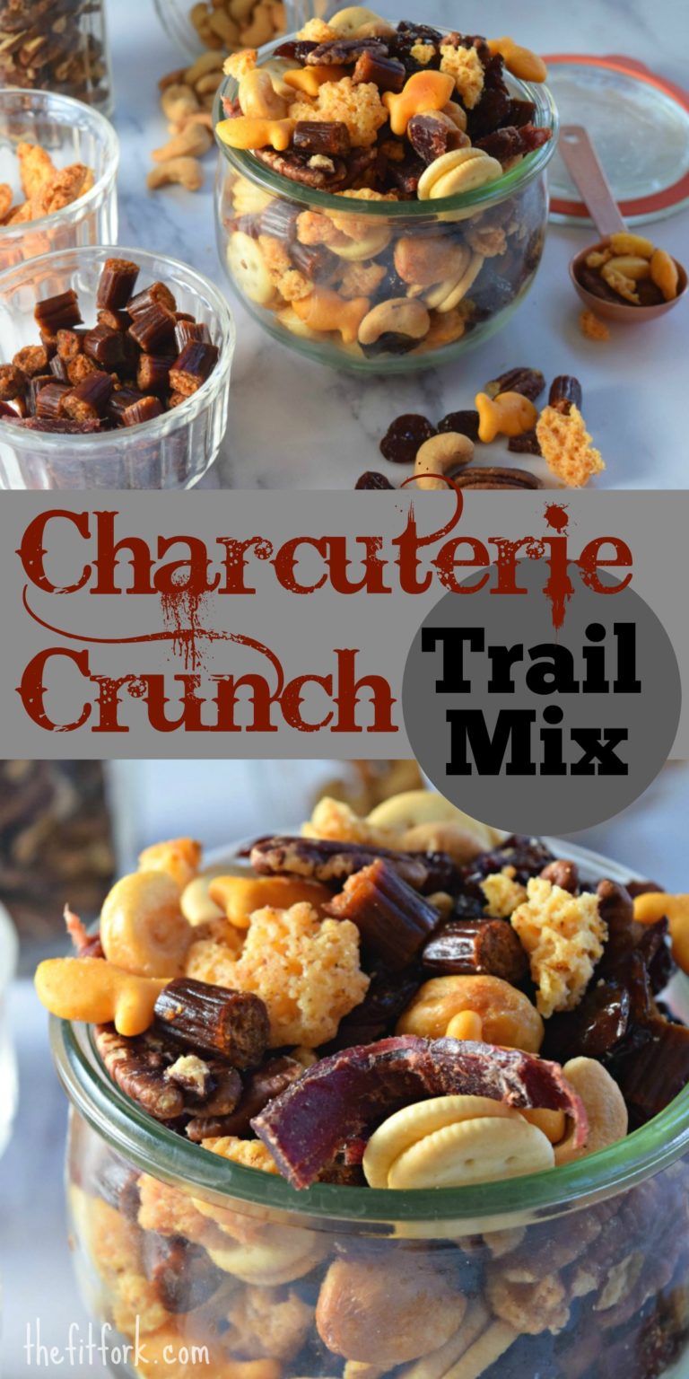 Charcuterie Crunch Beef Jerky Trail Mix - thefitfork.com